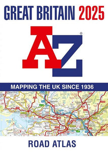 Great Britain & Northern Ireland Road Atlas 2025 A3 Paperback - AZ