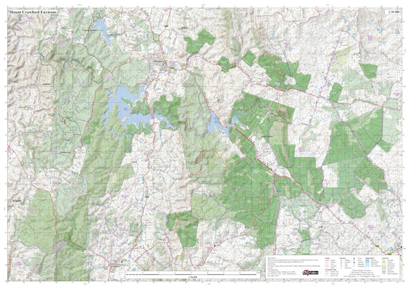 Mount Crawford Environs - Fullers SA Recreation Series