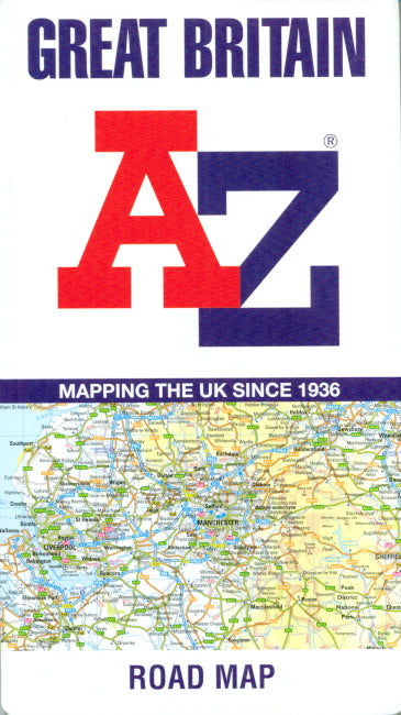 Great Britain Road Map - AZ