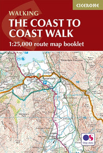 Cicerone The Coast to Coast Walk Map Booklet