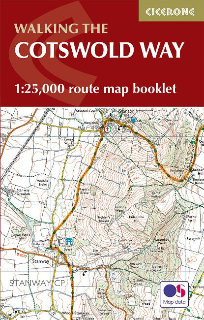 Cicerone The Cotswold Way Map Booklet