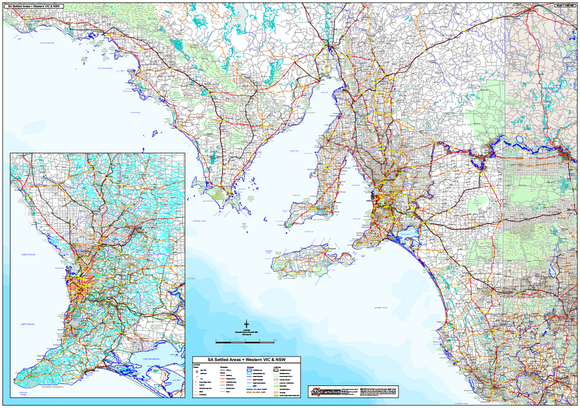 SA - Regional and Other Maps – The Map Shop - Adelaide