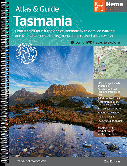 Hema - Tasmania Atlas & Guide