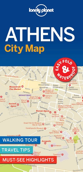 Lonely Planet - Athens City Map