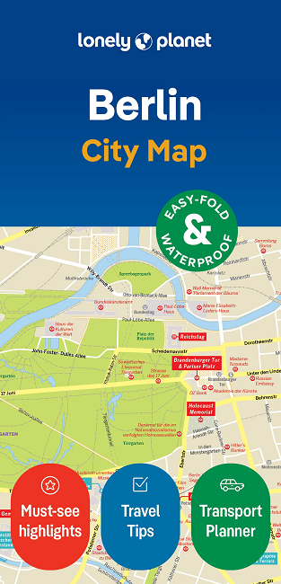 Lonely Planet Berlin City Map