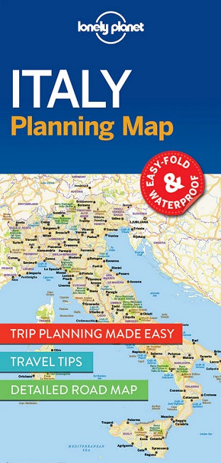 Lonely Planet - Italy Planning Map