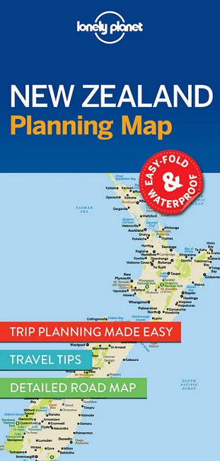 Lonely Planet - New Zealand Planning Map