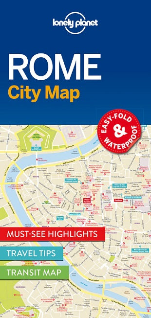 Lonely Planet - Rome City Map