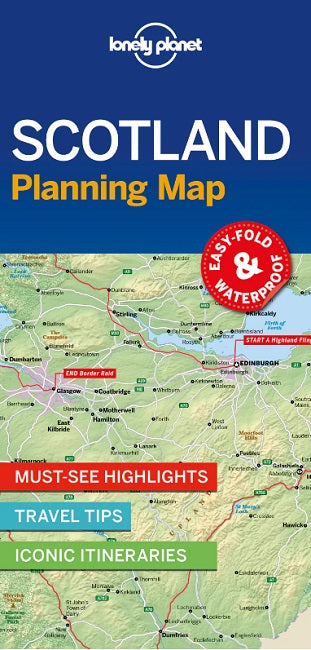 Lonely Planet - Scotland Planning Map