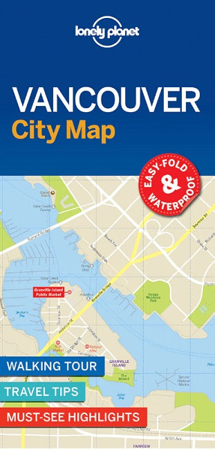 Lonely Planet - Vancouver City Map