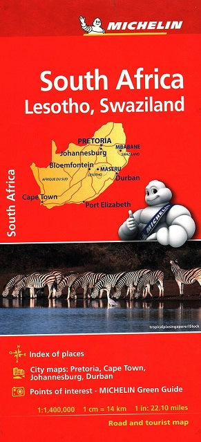 Michelin 748 - South Africa, Lesotho, Swaziland