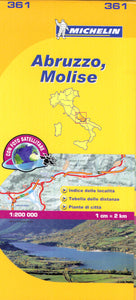 Michelin 361 - Abruzzo, Molise