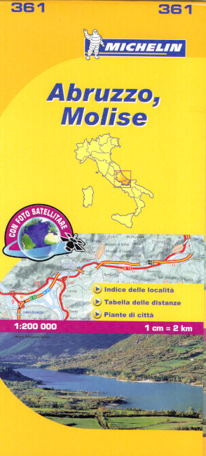 Michelin 361 - Abruzzo, Molise