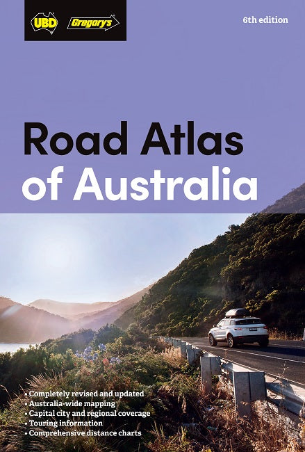 UBD Gregory's Road Atlas of Australia 6th Edition