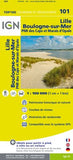 TOP101: Lille Boulogne-sur-Mer Map - 1:100,000