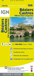 TOP169: Beziers Castres Map - 1:100,000