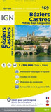 TOP169: Beziers Castres Map - 1:100,000