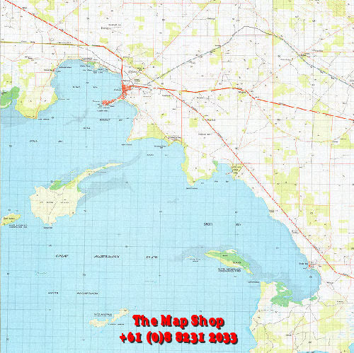 5633 Thevenard Topographic Map