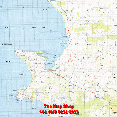 5732 Streaky Bay Topographic Map