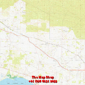 5733 Carawa Topographic Map