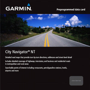 Garmin City Navigator Data: Europe