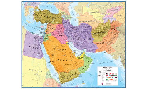 Maps International: Middle East (Large)