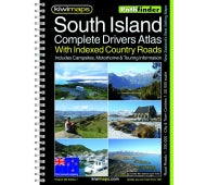Kiwimaps South Island Drivers Atlas