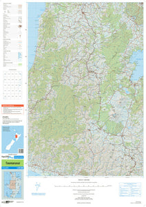 NZ TOPO250-09: Taumarunu Map - 1:250,000