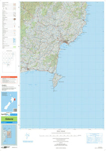 NZ TOPO250-11: Gisborne Map - 1:250,000