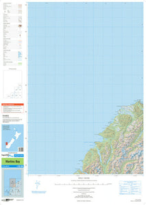 NZ TOPO250-20: Martins Bay Map - 1:250,000