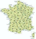 TOP114: St Brieuc  Morlaix Map - 1:100,000