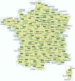 TOP147: Limoges  Gueret Map - 1:100,000