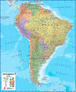 Maps International: South America (Large)