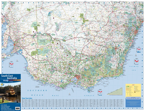 Meridian Maps - South East Australian Touring Map