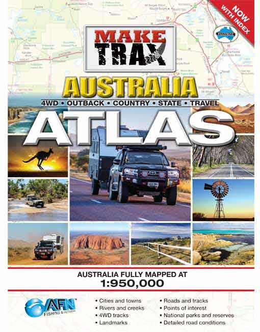 AFN Make Trax Australia Maxi Atlas with Index