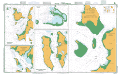 Aus254Australia East Coast - Queensland - Plans in Whitsundays2005-06-10952/2014 Stonehaven Anchorage1:12500 Lindeman Island1:37500 Hook Reef1:75000 Fitzalan Passage1:25000 Hamilton and Dent Islands1:15000