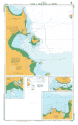 Aus268Australia East Coast - Queensland - Plans of Airlie Beach and Bowen2005-06-10244/2013 Approaches to Bowen1:25000 Bowen1:10000 Airlie Beach1:15000 Gloucester Passage1:25000