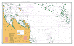 AUS367 Aus Est Coast - Qld - Swain Reefs to Penrith Island