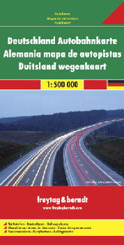 Freytag & Berndt - Germany Motorway Map