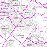 CTS Postcodes of the Greater Perth Area