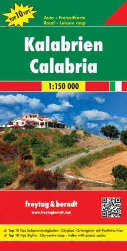 Freytag & Berndt - Calabria, Road & Leisure Map, Road Map Series