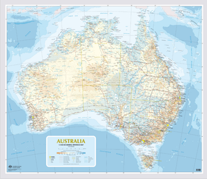 General Reference Map of Australia 1:5m