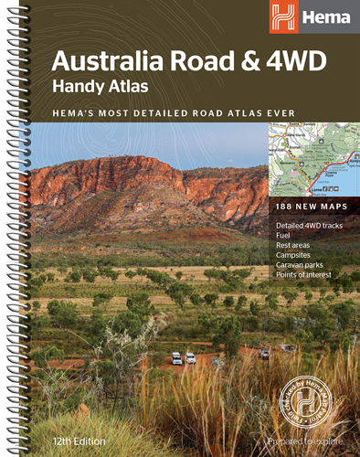 Hema - Australia Road & 4WD Handy Atlas