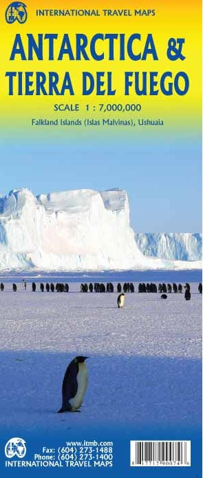 ITMB Antarctica & Tierra del Fuego Map