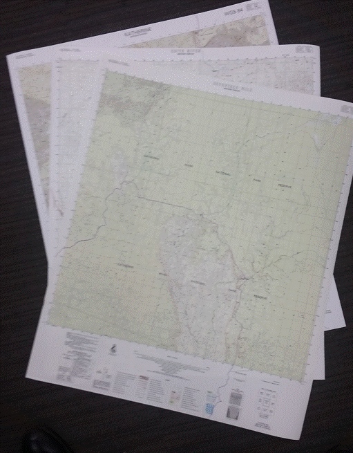 Jatbula Trail Topographic Map Set