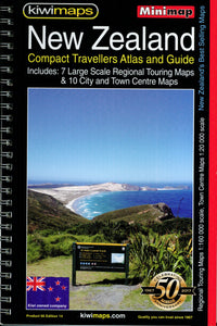 Kiwimaps New Zealand Compact Travellers Atlas