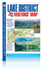 Lake District Visitor's Map - AZ