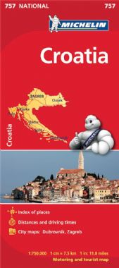 Michelin - Croatia National Map 757