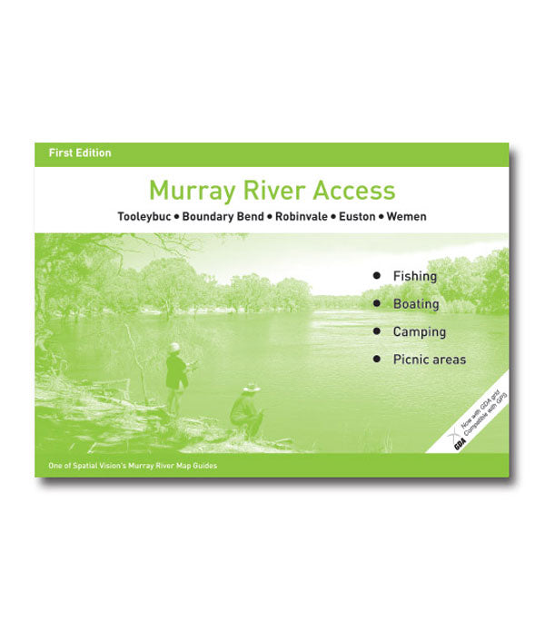 Murray River Access Book 7 - Lime – The Map Shop - Adelaide