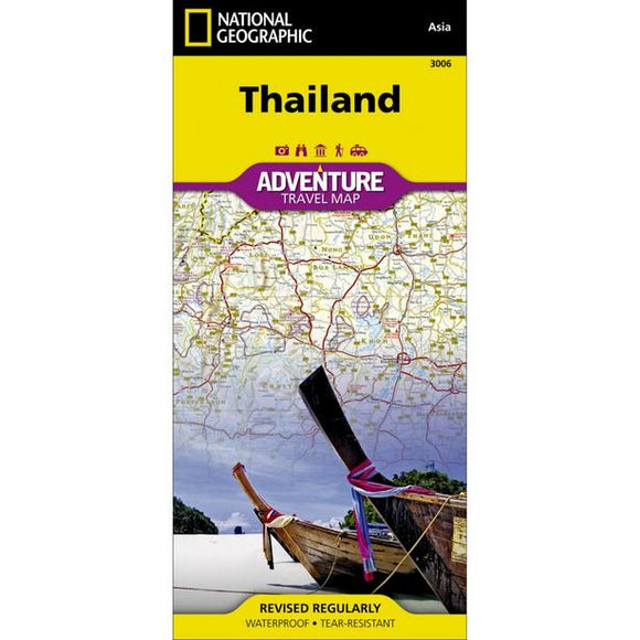 Thailand - National Geographic Adventure Map
